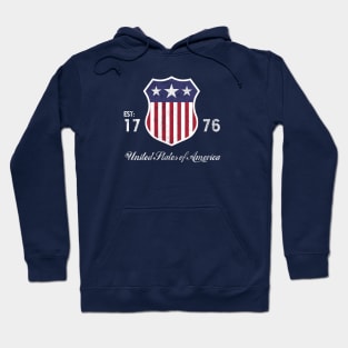 United States - Established 1776 - Colour Hoodie